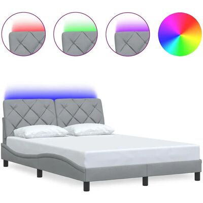 vidaXL Bettgestell mit LED - Modernes, stabiles Design vidaXL Bettgestell mit LED - Modernes, stabiles Design
