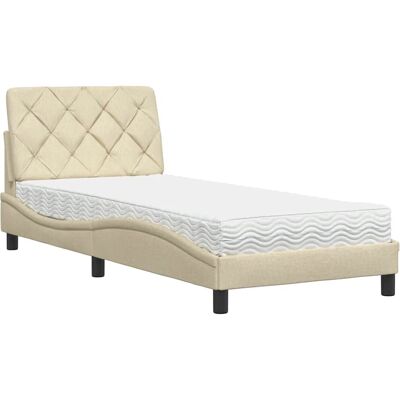 vidaXL Bett mit Matratze - Komfortabel, Stabil, 80x200 cm vidaXL Bett mit Matratze - Komfortabel, Stabil, 80x200 cm