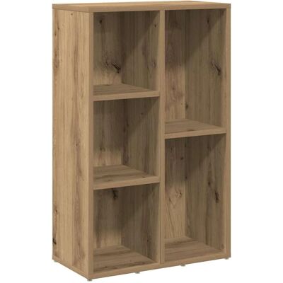 vidaXL Armario libros madera ingeniería roble artisan 45x25x80 cm - Book Cabinet vidaXL Armario libros madera ingeniería roble artisan 45x25x80 cm - Book Cabinet