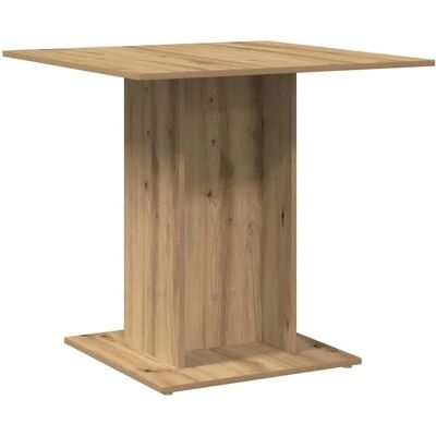 vidaXL Esstisch Artisan Eiche 80x80x75 cm - Esstisch vidaXL Esstisch Artisan Eiche 80x80x75 cm - Esstisch