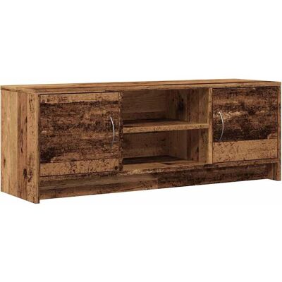 vidaXL TV-Schrank Alt Holz - 102x30x37,5 cm - Holzwerkstoff vidaXL TV-Schrank Alt Holz - 102x30x37,5 cm - Holzwerkstoff