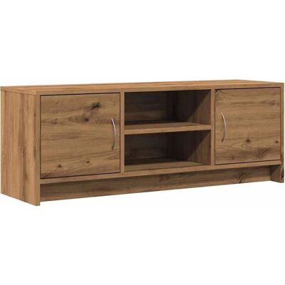 vidaXL Artisan Eichen TV-Schrank - Holzwerkstoff, 102x30x37,5cm vidaXL Artisan Eichen TV-Schrank - Holzwerkstoff, 102x30x37,5cm