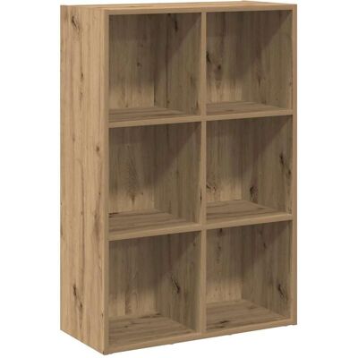 vidaXL Artisan Eiche Bücherregal - 66x30x98 cm - Langlebiges Stauraum vidaXL Artisan Eiche Bücherregal - 66x30x98 cm - Langlebiges Stauraum