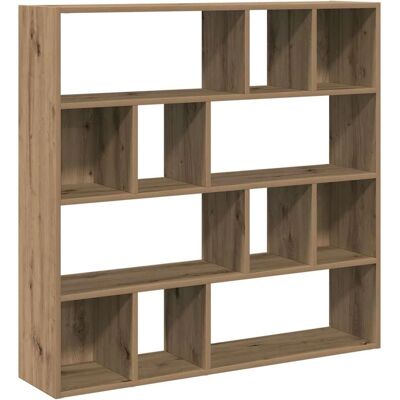 vidaXL Book Cabinet - Artisan Oak - Room Divider - 105x24x102 cm vidaXL Book Cabinet - Artisan Oak - Room Divider - 105x24x102 cm