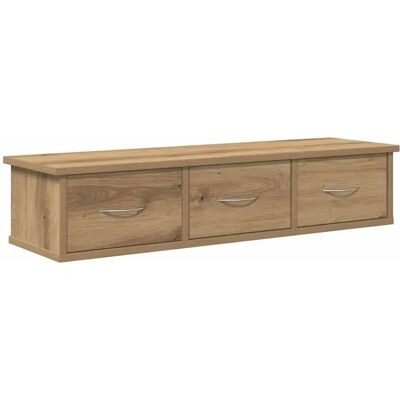 vidaXL Wandkast - Eikenhout 88x26x18.5 cm vidaXL Wandkast - Eikenhout 88x26x18.5 cm