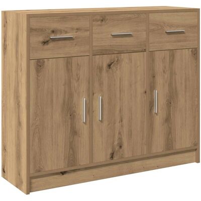 vidaXL Sideboard Artisan Eiche 91x28x75 cm Holzwerkstoff - Sideboard vidaXL Sideboard Artisan Eiche 91x28x75 cm Holzwerkstoff - Sideboard