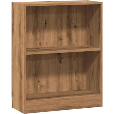 vidaXL Eiken Boekenkast 60x24x76 cm - Duurzaam, Ruim opbergvak vidaXL Eiken Boekenkast 60x24x76 cm - Duurzaam, Ruim opbergvak