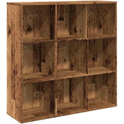 vidaXL 855968 Brown Bookcase - Living Room Storage Furniture vidaXL 855968 Brown Bookcase - Living Room Storage Furniture