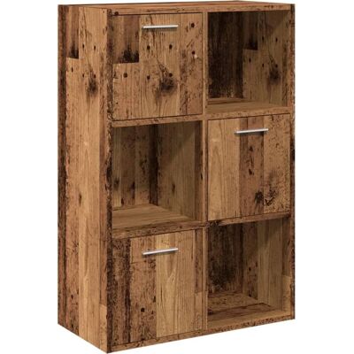 vidaXL Bücherschrank Artisan-Eiche - Holzwerkstoff vidaXL Bücherschrank Artisan-Eiche - Holzwerkstoff