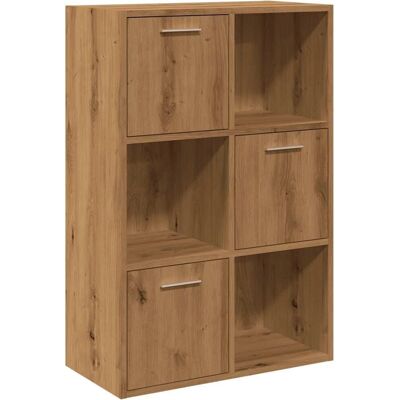 vidaXL Houten Boekenkast Artisan Eiken 60,5x30x90 cm vidaXL Houten Boekenkast Artisan Eiken 60,5x30x90 cm