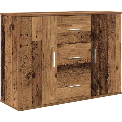 vidaXL Old Wood Sideboard - Living Room Storage Furniture vidaXL Old Wood Sideboard - Living Room Storage Furniture