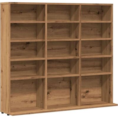 vidaXL Eichen CD-Schrank - Engineered Holz Aufbewahrungsregal vidaXL Eichen CD-Schrank - Engineered Holz Aufbewahrungsregal