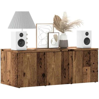 vidaXL Altes Holz TV-Schrank - 80x34x30 cm - TV Schrank vidaXL Altes Holz TV-Schrank - 80x34x30 cm - TV Schrank