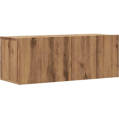 vidaXL Wandmontierter TV-Schrank - Artisan Eiche 80x30x30cm vidaXL Wandmontierter TV-Schrank - Artisan Eiche 80x30x30cm