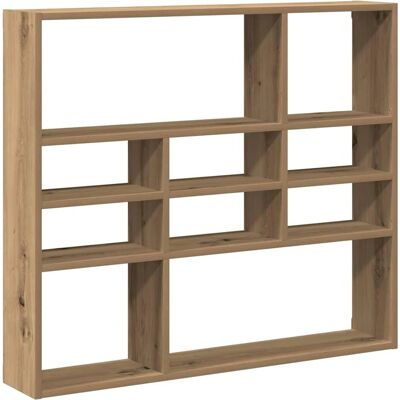 vidaXL Eiken wandplank 90x16x78 cm zwevend vidaXL Eiken wandplank 90x16x78 cm zwevend