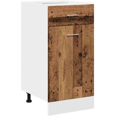 vidaXL Old Wood Kitchen Cabinet - 40x46x81.5 cm - Drawer Bottom Cabinet vidaXL Old Wood Kitchen Cabinet - 40x46x81.5 cm - Drawer Bottom Cabinet
