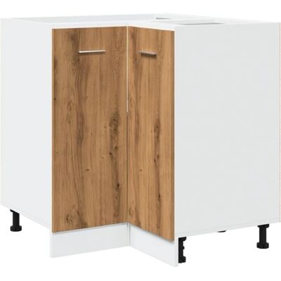 vidaXL Küchenschrank Artisan-Eiche 75,5x75,5x81,5 cm Holzwerkstoff - Küchenschrank vidaXL Küchenschrank Artisan-Eiche 75,5x75,5x81,5 cm Holzwerkstoff - Küchenschrank