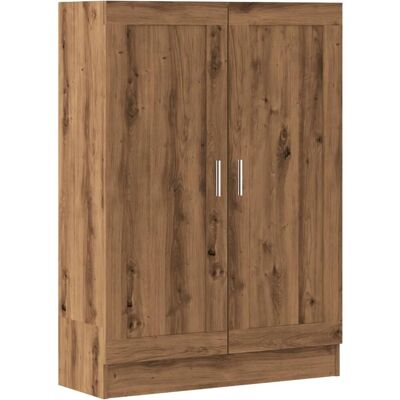vidaXL Ambachtelijke Eiken Boekenkast - 82,5x30,5x115 cm - Duurzaam, Elegant, Grote Capaciteit vidaXL Ambachtelijke Eiken Boekenkast - 82,5x30,5x115 cm - Duurzaam, Elegant, Grote Capaciteit