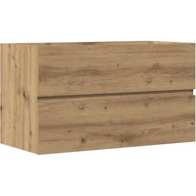vidaXL Seinäkiinnitteinen kylpyhuoneen allaskaappi - Tölkki, 80x38.5x45 cm vidaXL Seinäkiinnitteinen kylpyhuoneen allaskaappi - Tölkki, 80x38.5x45 cm