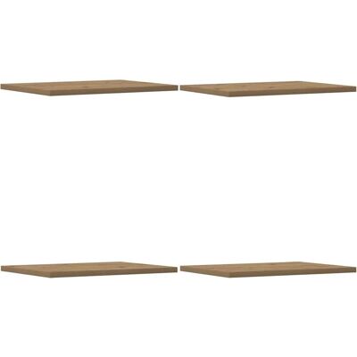 vidaXL Bücherregal Artisan Eiche 4er Set - Wandregale vidaXL Bücherregal Artisan Eiche 4er Set - Wandregale