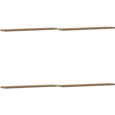 vidaXL Bookshelf Boards Set 4 pcs Artisan Oak - Bookshelf Boards vidaXL Bookshelf Boards Set 4 pcs Artisan Oak - Bookshelf Boards