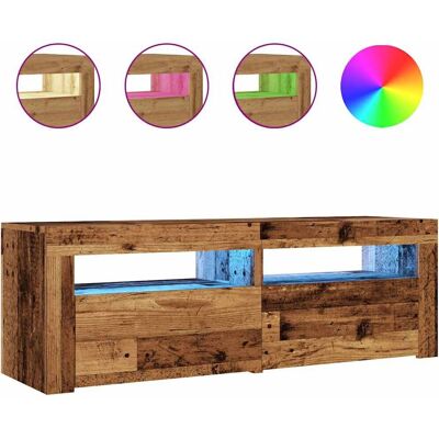 vidaXL 856319 TV-Schrank - Altholz - 120x35x40 cm - TV Schrank vidaXL 856319 TV-Schrank - Altholz - 120x35x40 cm - TV Schrank