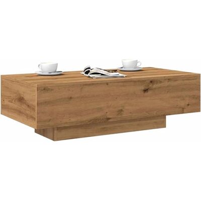 vidaXL Artisan Eichen Couchtisch - 100x49,5x31 cm - Holzengineered vidaXL Artisan Eichen Couchtisch - 100x49,5x31 cm - Holzengineered