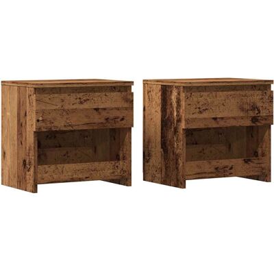 vidaXL Nachttisch 856407 Altholz - Beistelltisch vidaXL Nachttisch 856407 Altholz - Beistelltisch