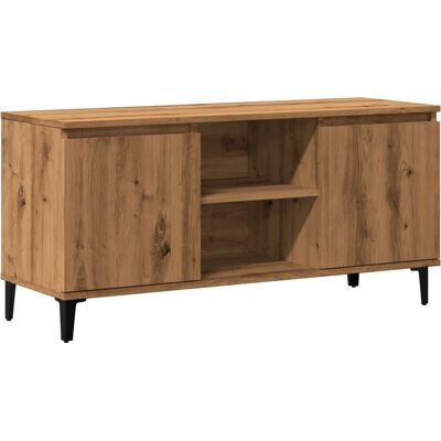 vidaXL Artisan Eiche TV-Schrank - Stauraum & Modernes Design vidaXL Artisan Eiche TV-Schrank - Stauraum & Modernes Design