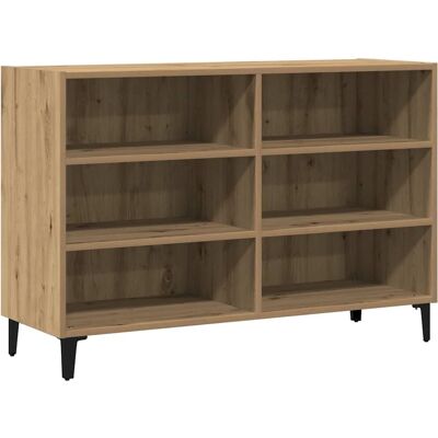 vidaXL Sideboard Artisan-Eiche 103,5x35x70 cm Holzwerkstoff Braun - Sideboard vidaXL Sideboard Artisan-Eiche 103,5x35x70 cm Holzwerkstoff Braun - Sideboard