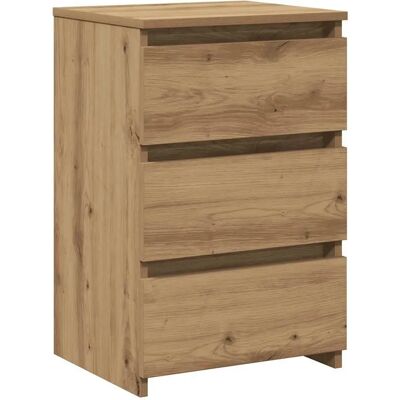 vidaXL Table de nuit bois d'ingénierie chêne artisanal - Table de nuit, Chevet, Rangement, Bois - Publicité vidaXL Table de nuit bois d'ingénierie chêne artisanal - Table de nuit, Chevet, Rangement, Bois - Publicité