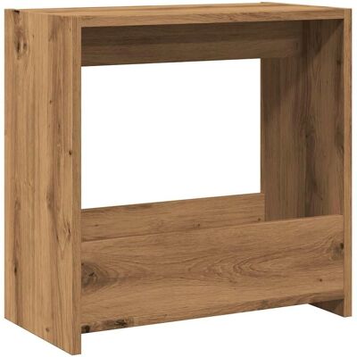 vidaXL Beistelltisch Artisan Eiche 50x26x50 cm Holzwerkstoff Braun - Beistelltisch vidaXL Beistelltisch Artisan Eiche 50x26x50 cm Holzwerkstoff Braun - Beistelltisch