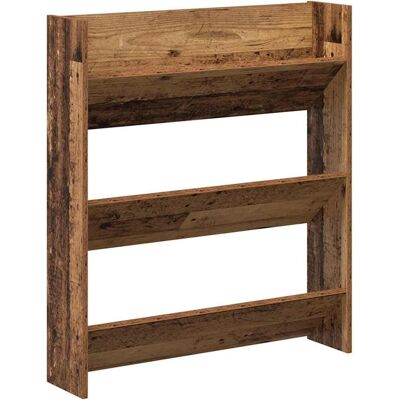 vidaXL Wand-Schuhschrank - Altholz - 80x18x90 cm vidaXL Wand-Schuhschrank - Altholz - 80x18x90 cm