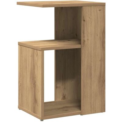 vidaXL Artisan Oak Side Table - 36x30x56 cm vidaXL Artisan Oak Side Table - 36x30x56 cm