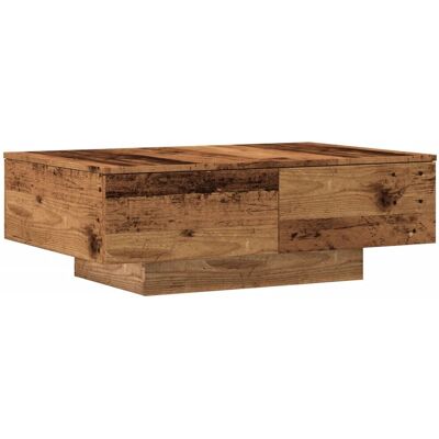 vidaXL Salontafel oud hout 90x60x31 cm - Salontafel vidaXL Salontafel oud hout 90x60x31 cm - Salontafel
