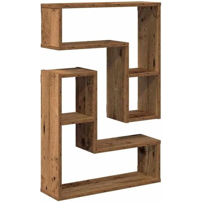 vidaXL Wandregale 2 Stück Alter Holz 50x15x50 cm Engineered Wood - Wandregale vidaXL Wandregale 2 Stück Alter Holz 50x15x50 cm Engineered Wood - Wandregale