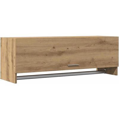 vidaXL Ingenieurholzkleiderschrank - Artisan Eiche - Großer Stauraum vidaXL Ingenieurholzkleiderschrank - Artisan Eiche - Großer Stauraum