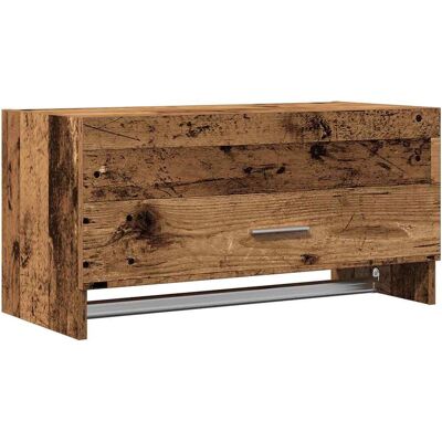 vidaXL 856618 Holzwandkleiderschrank - Großer Stauraum - Einfache Montage vidaXL 856618 Holzwandkleiderschrank - Großer Stauraum - Einfache Montage
