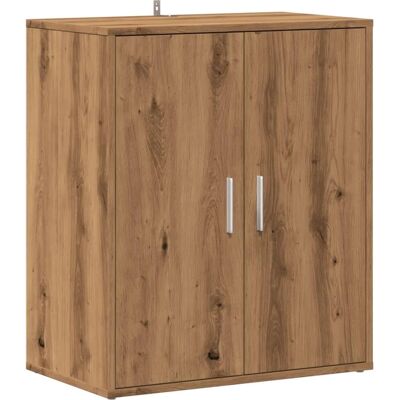 vidaXL Schuhschrank Artisan Oak - Holzwerkstoff - 60x35x70 cm vidaXL Schuhschrank Artisan Oak - Holzwerkstoff - 60x35x70 cm