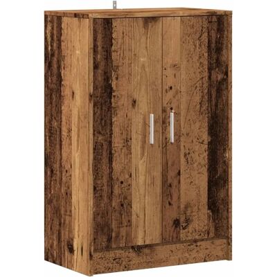 vidaXL Schuhschrank Old Wood - Schuhaufbewahrung für Schlafzimmer & Flur vidaXL Schuhschrank Old Wood - Schuhaufbewahrung für Schlafzimmer & Flur