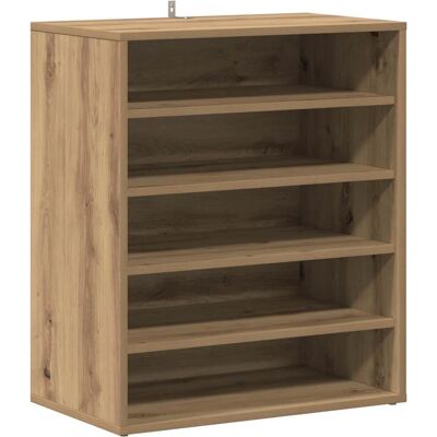 vidaXL Schuhregal Artisan Oak 60x35x70 cm - Schuhaufbewahrung vidaXL Schuhregal Artisan Oak 60x35x70 cm - Schuhaufbewahrung