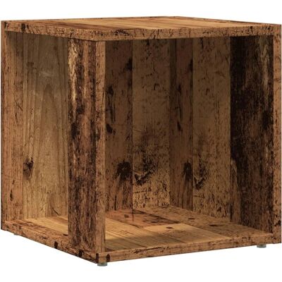 vidaXL Beistelltisch mit recyceltem Holz 33x33x34 cm - Beistelltisch vidaXL Beistelltisch mit recyceltem Holz 33x33x34 cm - Beistelltisch
