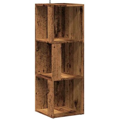 vidaXL Eckschrank - Altes Holz - Braun - 33x33x100 cm - Eckschrank vidaXL Eckschrank - Altes Holz - Braun - 33x33x100 cm - Eckschrank