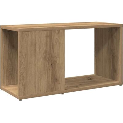 vidaXL Ambachtelijke Eiken TV-kast - 60x24x32cm - Duurzaam Gestructureerd Hout vidaXL Ambachtelijke Eiken TV-kast - 60x24x32cm - Duurzaam Gestructureerd Hout