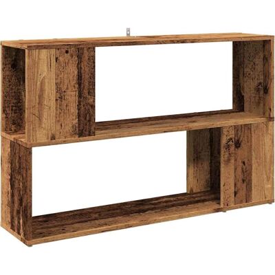vidaXL Étagère en vieux bois - Bois stratifié - Étagère - Publicité vidaXL Étagère en vieux bois - Bois stratifié - Étagère - Publicité