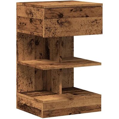 vidaXL 856748 Table de nuit - Bois - Table de nuit - Publicité vidaXL 856748 Table de nuit - Bois - Table de nuit - Publicité