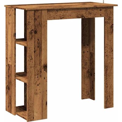 vidaXL Bar Tafel met Opbergrek - Keuken/Eetkamer vidaXL Bar Tafel met Opbergrek - Keuken/Eetkamer