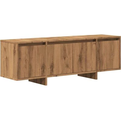 vidaXL Artisan Eichen TV-Schrank 120x30x40,5 cm - Holzwerkstoff vidaXL Artisan Eichen TV-Schrank 120x30x40,5 cm - Holzwerkstoff