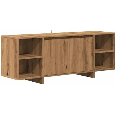 vidaXL Artisan Eiche 130x35x50 cm TV Schrank - TV Schrank vidaXL Artisan Eiche 130x35x50 cm TV Schrank - TV Schrank