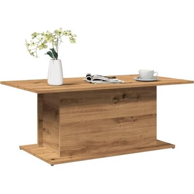 vidaXL Artisan-Eiche Couchtisch - Holzwerkstoff vidaXL Artisan-Eiche Couchtisch - Holzwerkstoff
